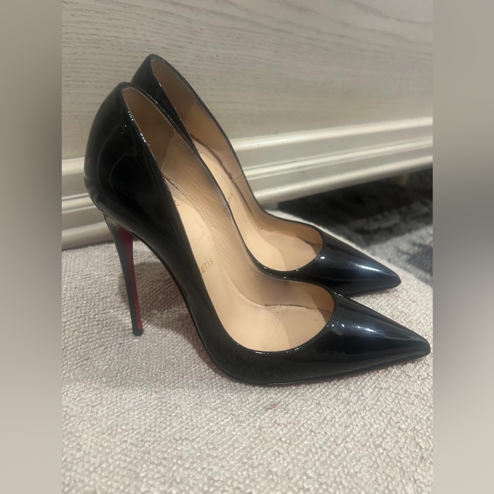 Christian Louboutin Black Patent Leather
